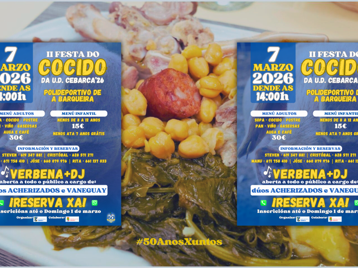II Festa do Cocido da UD&nbsp;Cebarca