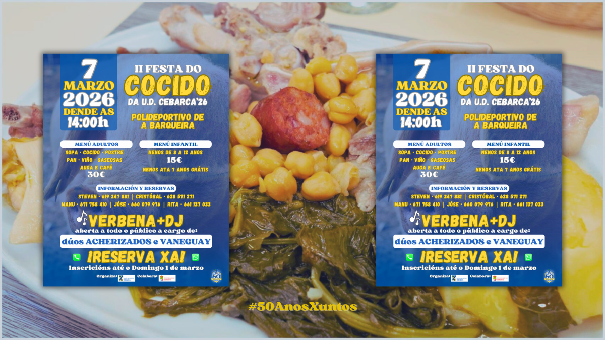 II Festa do Cocido da UD&nbsp;Cebarca