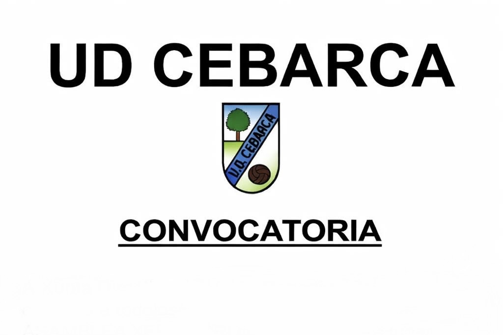 Convocatoria da Asemblea Xeral Ordinaria da UD Cebarca